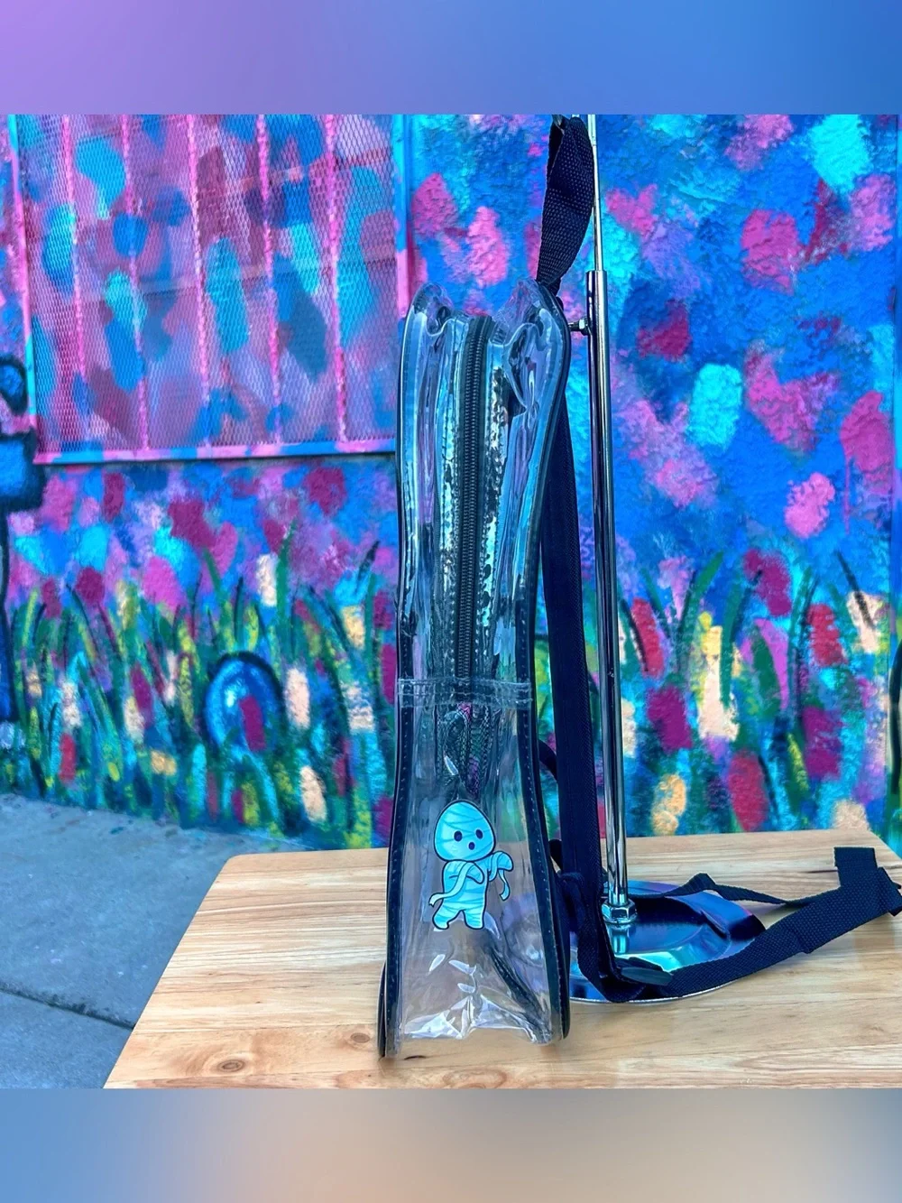 BETTY BOO! Clear Backpack 15”